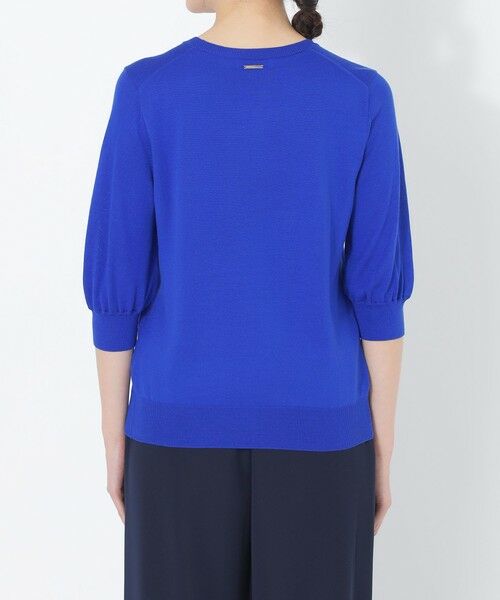 SANYO ESSENTIALS / サンヨーエッセンシャルズ ニット・セーター | 【ウォッシャブルサマーシルク】プルオーバー | 詳細8