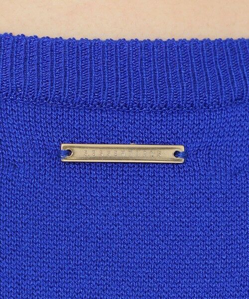 SANYO ESSENTIALS / サンヨーエッセンシャルズ ニット・セーター | 【ウォッシャブルサマーシルク】プルオーバー | 詳細10