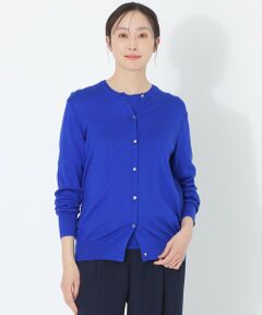 SANYO ESSENTIALS / サンヨーエッセンシャルズ ニット・セーター | 【ウォッシャブルサマーシルク】ニットカーディガン