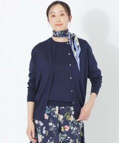 SANYO ESSENTIALS / サンヨーエッセンシャルズ ニット・セーター | 【ウォッシャブルサマーシルク】ニットカーディガン