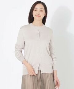 SANYO ESSENTIALS / サンヨーエッセンシャルズ ニット・セーター | 【ウォッシャブルサマーシルク】ニットカーディガン