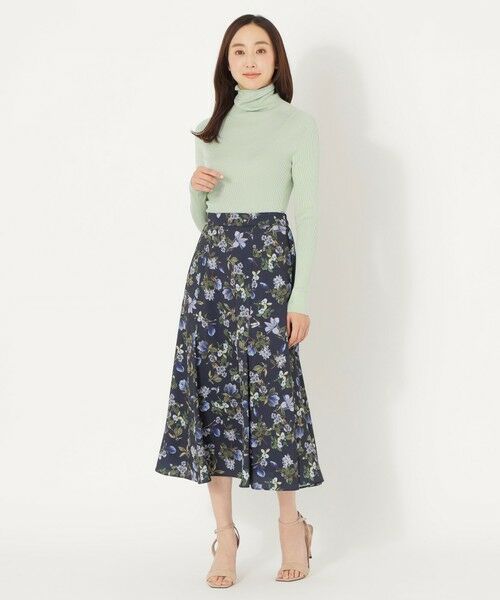 SANYO ESSENTIALS / サンヨーエッセンシャルズ ニット・セーター | 【ウォッシャブルシルク】リブタートル | 詳細2