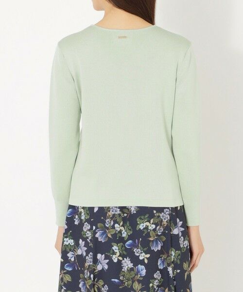 SANYO ESSENTIALS / サンヨーエッセンシャルズ ニット・セーター | 【ウォッシャブルシルク】Vネックプルオーバー | 詳細6