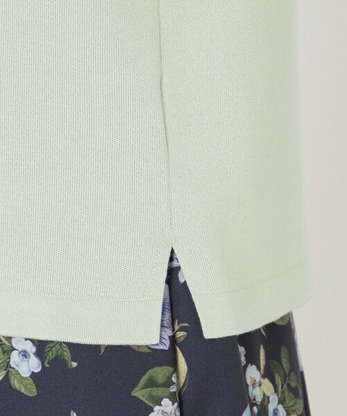 SANYO ESSENTIALS / サンヨーエッセンシャルズ ニット・セーター | 【ウォッシャブルシルク】Vネックプルオーバー | 詳細8