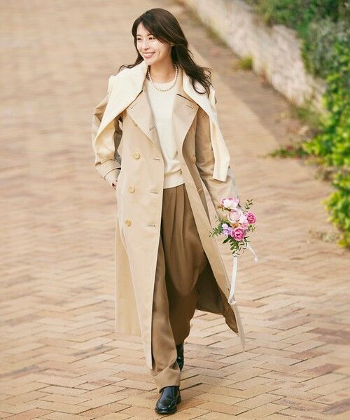 SANYO ESSENTIALS / サンヨーエッセンシャルズ ニット・セーター | レンシルコットンカーディガン | 詳細1