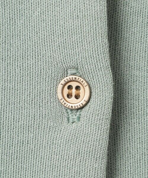 SANYO ESSENTIALS / サンヨーエッセンシャルズ ニット・セーター | レンシルコットンカーディガン | 詳細6