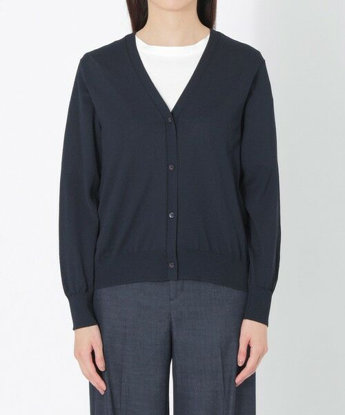 SANYO ESSENTIALS / サンヨーエッセンシャルズ ニット・セーター | 【HIBIYA KADAN】コンビカーディガン | 詳細3