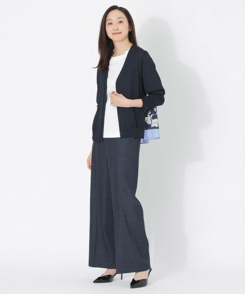 SANYO ESSENTIALS / サンヨーエッセンシャルズ ニット・セーター | 【HIBIYA KADAN】コンビカーディガン | 詳細2