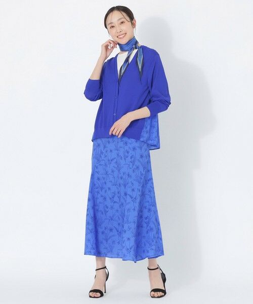 SANYO ESSENTIALS / サンヨーエッセンシャルズ ロング・マキシ丈スカート | 【HIBIYA KADAN】プリントスカート | 詳細1