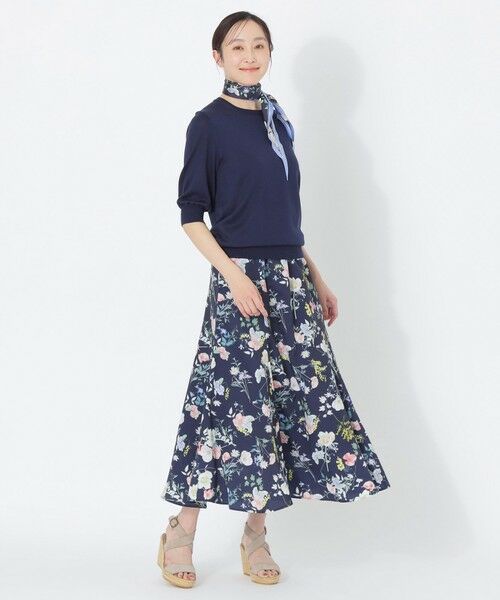 SANYO ESSENTIALS / サンヨーエッセンシャルズ ロング・マキシ丈スカート | 【HIBIYA KADAN】プリントスカート | 詳細2