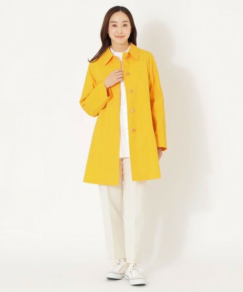 SANYO ESSENTIALS / サンヨーエッセンシャルズ その他アウター | ＜アンブレラコート＞ダントツ撥水/UV対応 ショートバルマカーンコート | 詳細4