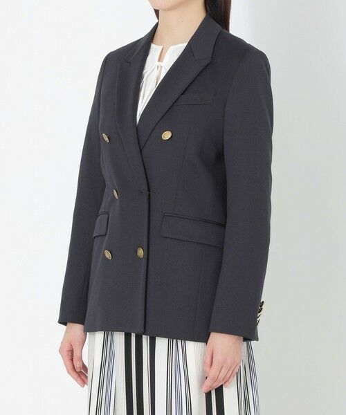 SANYO ESSENTIALS / サンヨーエッセンシャルズ ノーカラージャケット | 【DRESOPHY】ミラノリブジャケット | 詳細3