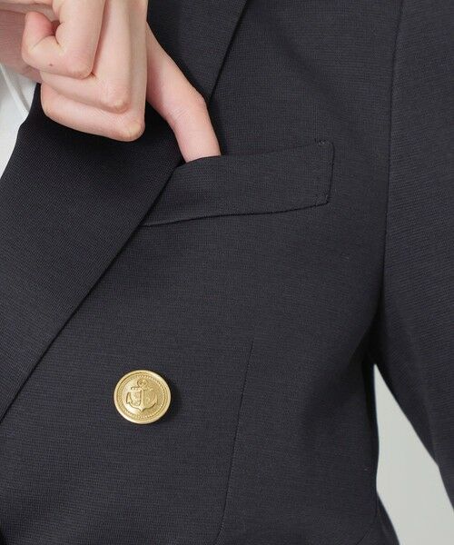 SANYO ESSENTIALS / サンヨーエッセンシャルズ ノーカラージャケット | 【DRESOPHY】ミラノリブジャケット | 詳細5