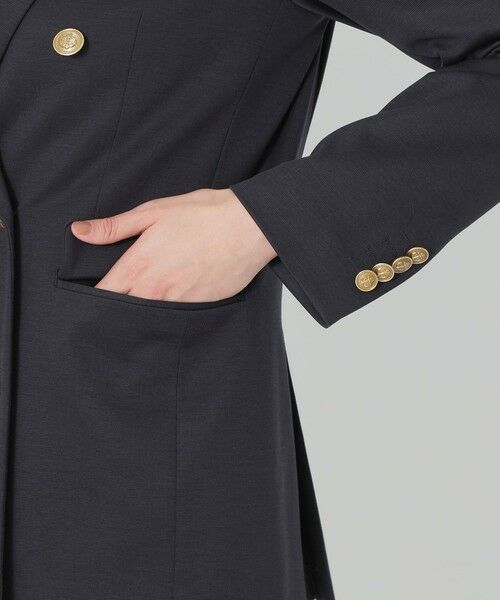 SANYO ESSENTIALS / サンヨーエッセンシャルズ ノーカラージャケット | 【DRESOPHY】ミラノリブジャケット | 詳細6