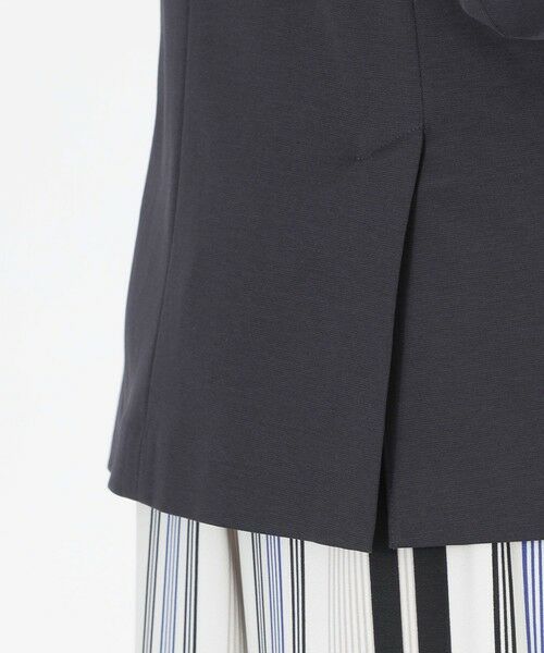 SANYO ESSENTIALS / サンヨーエッセンシャルズ ノーカラージャケット | 【DRESOPHY】ミラノリブジャケット | 詳細7
