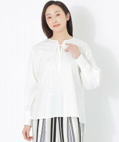 SANYO ESSENTIALS / サンヨーエッセンシャルズ シャツ・ブラウス | リボンブラウス