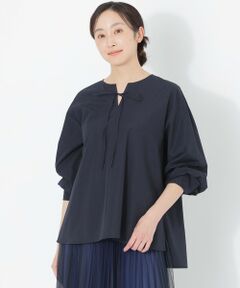 SANYO ESSENTIALS / サンヨーエッセンシャルズ シャツ・ブラウス | リボンブラウス