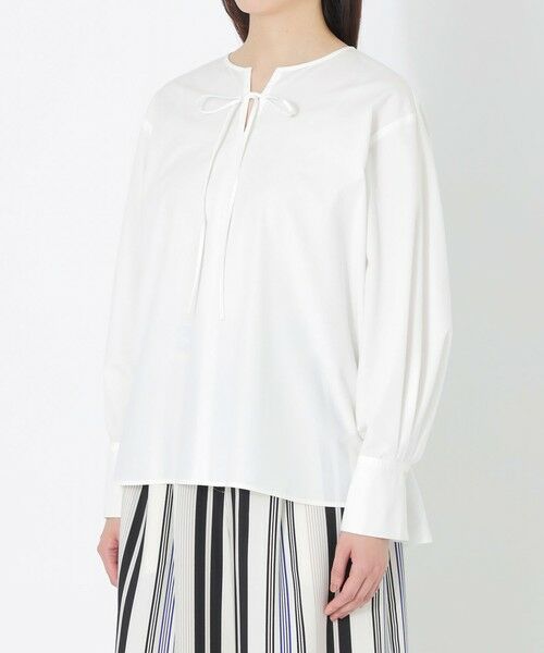 SANYO ESSENTIALS / サンヨーエッセンシャルズ シャツ・ブラウス | リボンブラウス | 詳細5