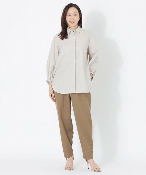 SANYO ESSENTIALS / サンヨーエッセンシャルズ シャツ・ブラウス | ボリュームスリーブブラウス | 詳細4