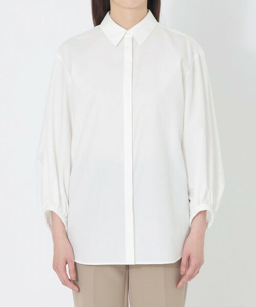 SANYO ESSENTIALS / サンヨーエッセンシャルズ シャツ・ブラウス | ボリュームスリーブブラウス | 詳細5