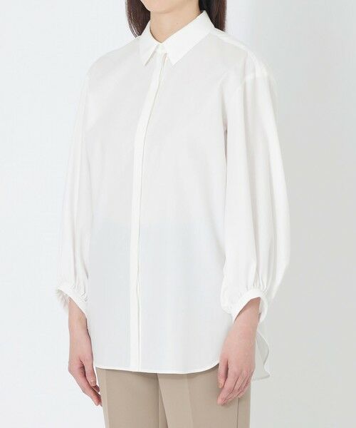 SANYO ESSENTIALS / サンヨーエッセンシャルズ シャツ・ブラウス | ボリュームスリーブブラウス | 詳細6