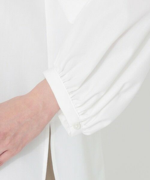 SANYO ESSENTIALS / サンヨーエッセンシャルズ シャツ・ブラウス | ボリュームスリーブブラウス | 詳細8