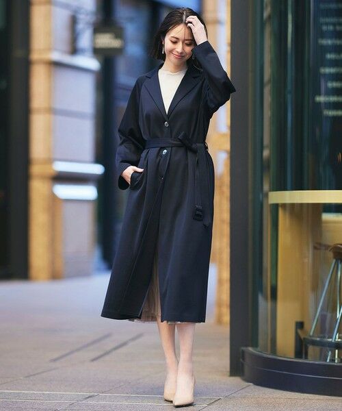 SANYO ESSENTIALS / サンヨーエッセンシャルズ ブルゾン | 【DRESOPHY】ミラノリブドレスコート | 詳細1