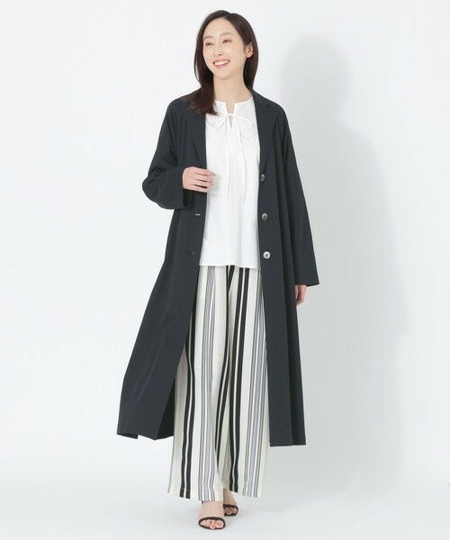 SANYO ESSENTIALS / サンヨーエッセンシャルズ ブルゾン | 【DRESOPHY】ミラノリブドレスコート | 詳細4