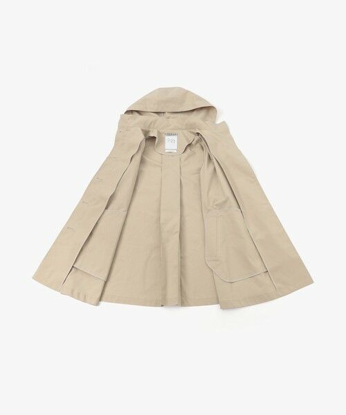 SANYO ESSENTIALS / サンヨーエッセンシャルズ ブルゾン | ツイルフーデッドショートコート | 詳細8