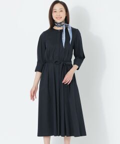 SANYO ESSENTIALS / サンヨーエッセンシャルズ ロング・マキシ丈ワンピース | 【DRESOPHY】シルキースムースワンピース