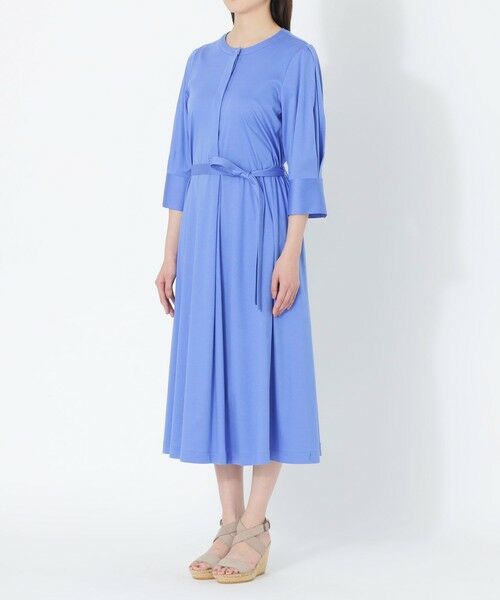 SANYO ESSENTIALS / サンヨーエッセンシャルズ ロング・マキシ丈ワンピース | 【DRESOPHY】シルキースムースワンピース | 詳細5