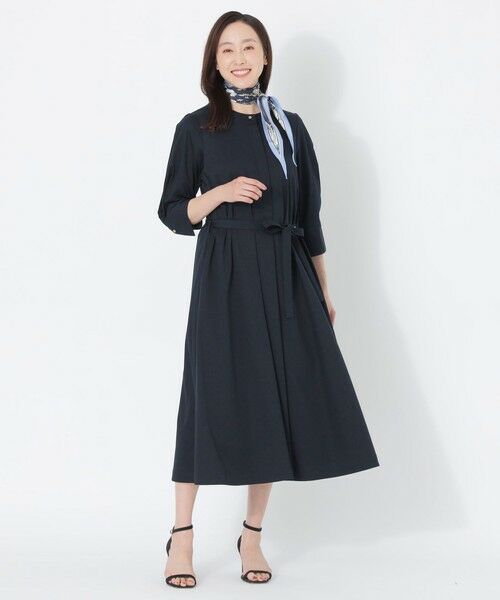 SANYO ESSENTIALS / サンヨーエッセンシャルズ ロング・マキシ丈ワンピース | 【DRESOPHY】シルキースムースワンピース | 詳細2