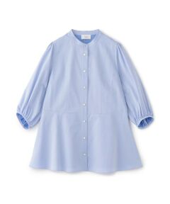 最終価格【S.ESSENTIALS】フレアブラウス ネイビー 38 S.ESSENTIALS]フレアスリーブブラウス | KOBUNSHA SELECT SHOP