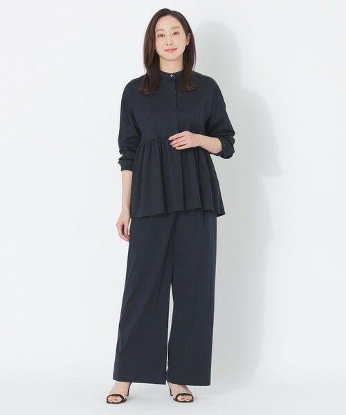 SANYO ESSENTIALS / サンヨーエッセンシャルズ シャツ・ブラウス | 【DRESOPHY】シルキースムースブラウス | 詳細4