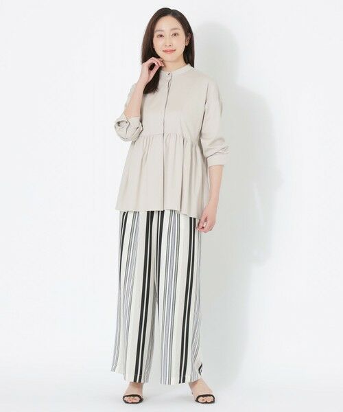 SANYO ESSENTIALS / サンヨーエッセンシャルズ シャツ・ブラウス | 【DRESOPHY】シルキースムースブラウス | 詳細5