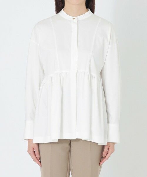 SANYO ESSENTIALS / サンヨーエッセンシャルズ シャツ・ブラウス | 【DRESOPHY】シルキースムースブラウス | 詳細6