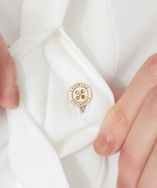 SANYO ESSENTIALS / サンヨーエッセンシャルズ シャツ・ブラウス | 【DRESOPHY】シルキースムースブラウス | 詳細10