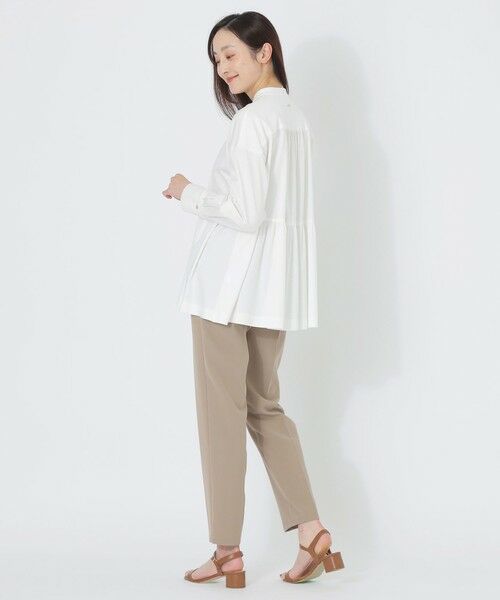 SANYO ESSENTIALS / サンヨーエッセンシャルズ シャツ・ブラウス | 【DRESOPHY】シルキースムースブラウス | 詳細2