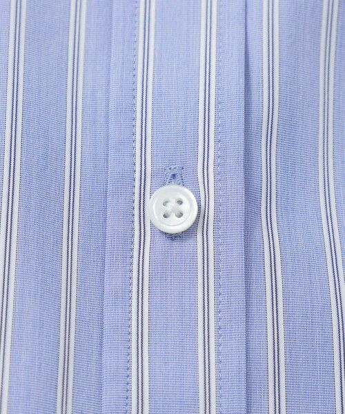 SANYO ESSENTIALS / サンヨーエッセンシャルズ シャツ・ブラウス | ショートシャツ（ストライプ） | 詳細7