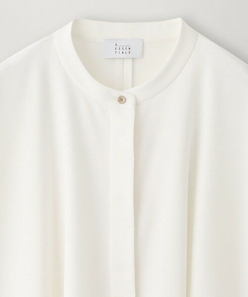 SANYO ESSENTIALS / サンヨーエッセンシャルズ シャツ・ブラウス | イレギュラーヘムブラウス | 詳細2