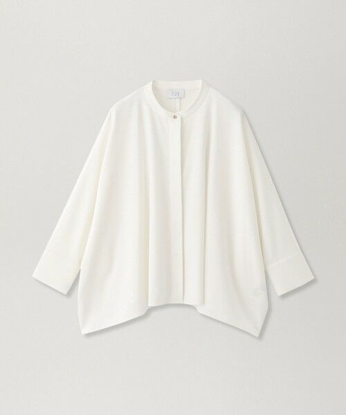 SANYO ESSENTIALS/サンヨーエッセンシャルズ イレギュラーヘムブラウス ホワイト1 38 SANYO ESSENTIALS/サンヨーエッセンシャルズ イレギュラーヘムブラウス ホワイト1 38