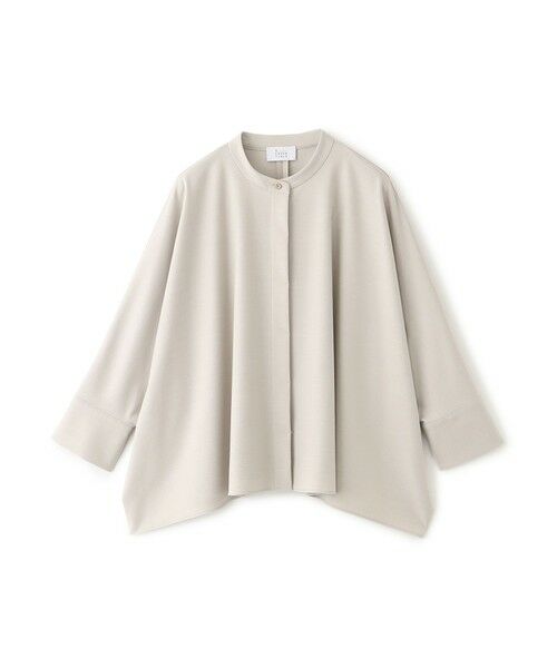 SANYO ESSENTIALS/サンヨーエッセンシャルズ イレギュラーヘムブラウス ベージュ1 38 SANYO ESSENTIALS/サンヨーエッセンシャルズ イレギュラーヘムブラウス ベージュ1 38