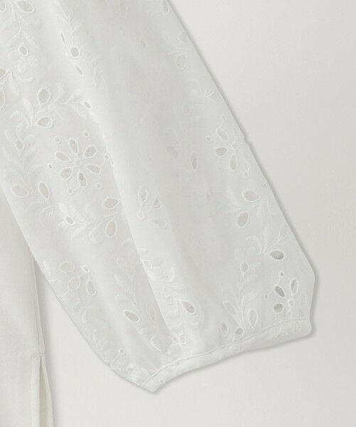 SANYO ESSENTIALS / サンヨーエッセンシャルズ カットソー | レースコンビカットソー | 詳細3