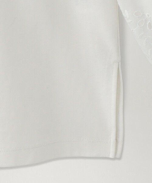 SANYO ESSENTIALS / サンヨーエッセンシャルズ カットソー | レースコンビカットソー | 詳細4