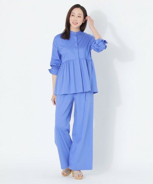 SANYO ESSENTIALS / サンヨーエッセンシャルズ その他パンツ | 【DRESOPHY】シルキースムースパンツ | 詳細1