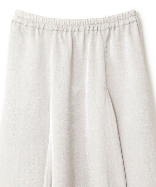 SANYO ESSENTIALS / サンヨーエッセンシャルズ ロング・マキシ丈スカート | サテンフレアスカート | 詳細2