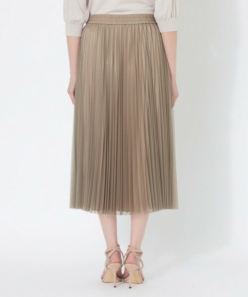 SANYO ESSENTIALS / サンヨーエッセンシャルズ ロング・マキシ丈スカート | チュールプリーツスカート | 詳細8