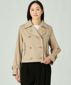 SANYO ESSENTIALS / サンヨーエッセンシャルズ その他アウター | ＜100年コート＞ウォッシュドショートトレンチモデル