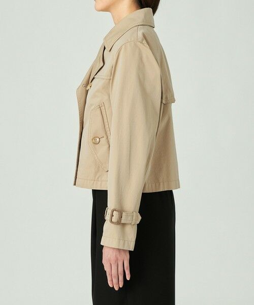 SANYO ESSENTIALS / サンヨーエッセンシャルズ その他アウター | ＜100年コート＞ウォッシュドショートトレンチモデル | 詳細5