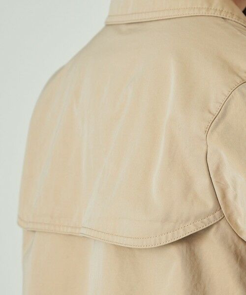 SANYO ESSENTIALS / サンヨーエッセンシャルズ その他アウター | ＜100年コート＞ウォッシュドショートトレンチモデル | 詳細9